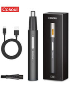 Tondeuse Nez & Oreilles Électrique – Rechargeable & Étanche - 2 Têtes OFFERTES