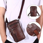Sac Bandoulière Homme en Cuir - Élégant & Pratique