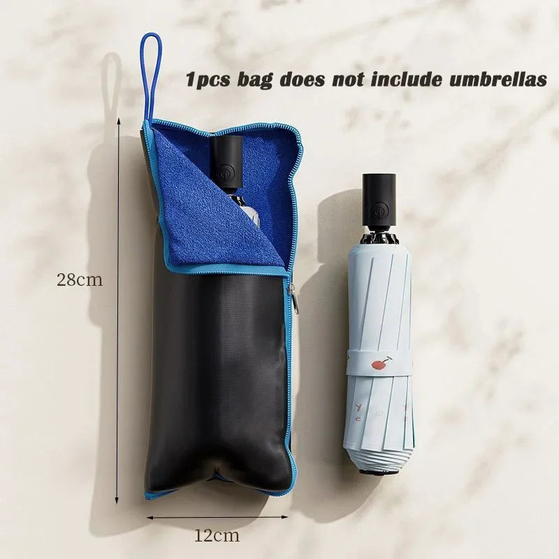 Pochette Absorbante Anti-gouttes pour Parapluie