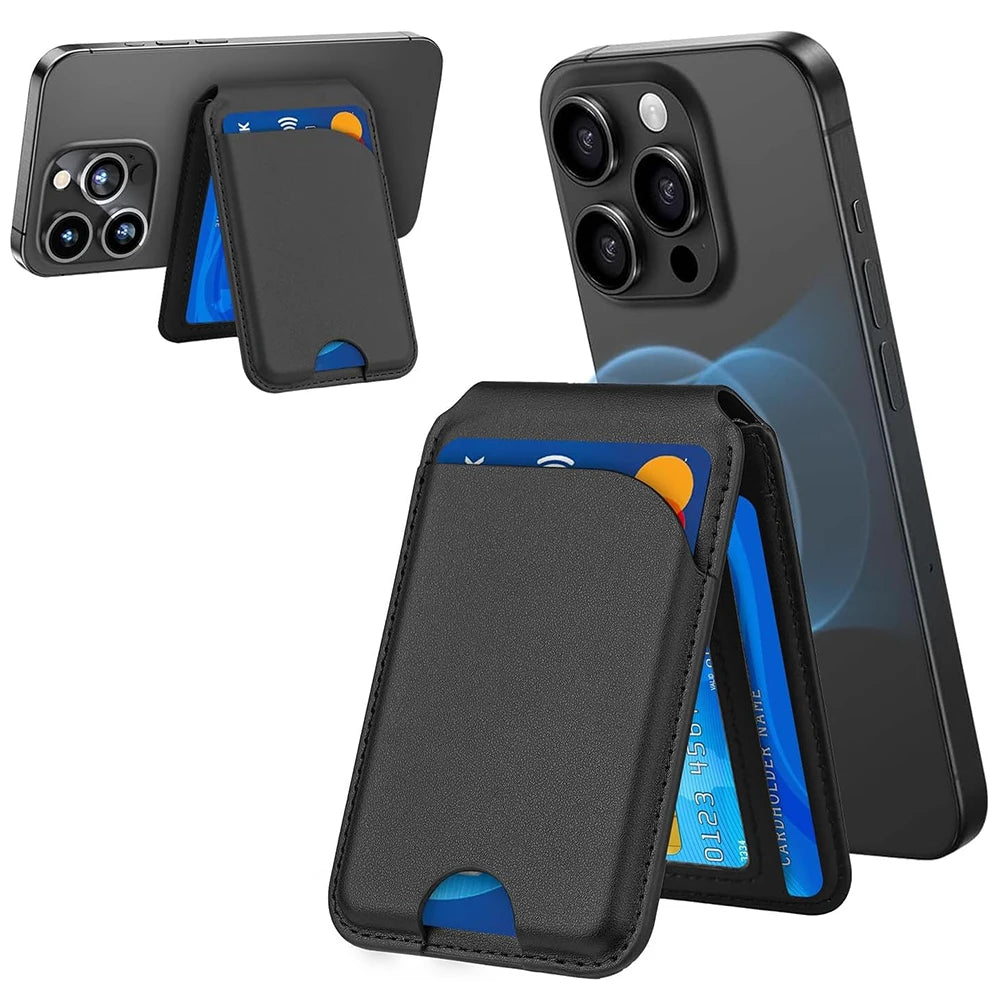 Coque de Téléphone Magnétique 2 en 1 Porte-feuille & Support