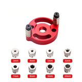 Kit de Perçage pour Gabarit de Chevillage 3-10mm