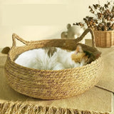 Panier pour Chat en osier