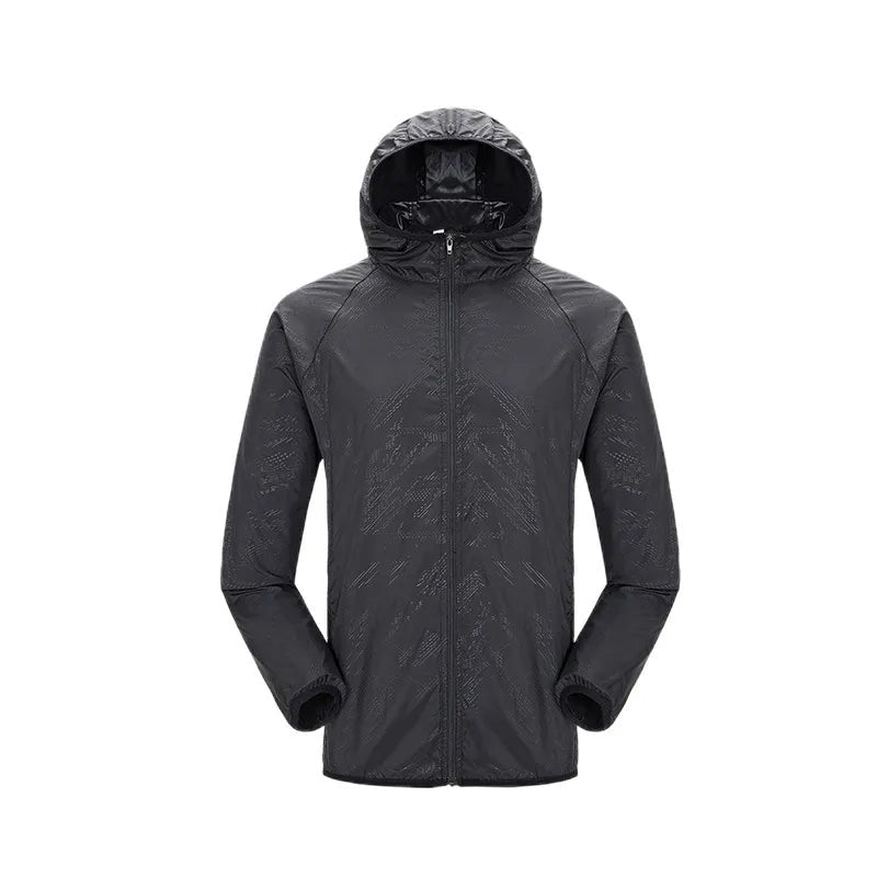 Unisex lightweight and ultra-breathable waterproof jacket