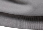 Pull Sweat déconctracté col zippé et bande manche