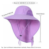 Chapeau d'été Anti-UV noeud papillon protéction complète