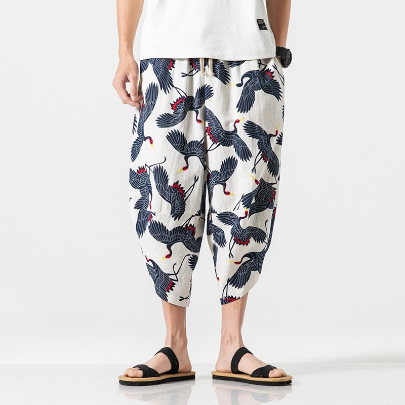 Pantalon croisé Harajuku décontracté