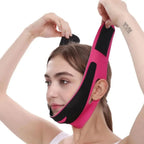Ceinture de Visage Élastique - Redéfinit, Lifte & Anti-double menton