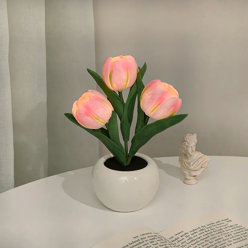 Lampe Tulipe Pot de fleur