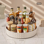 Plateau Tournant 360° Antidérapant – Cuisine & Salle de Bain