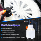 Pulvérisateur Électrique de Mousse à Haute pression 2L - Sans Fil