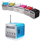 Mini Radio Cubique FM, Bluetooth & MicroSD