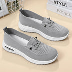 Mocassins Plate en Maille Respirante pour Femme