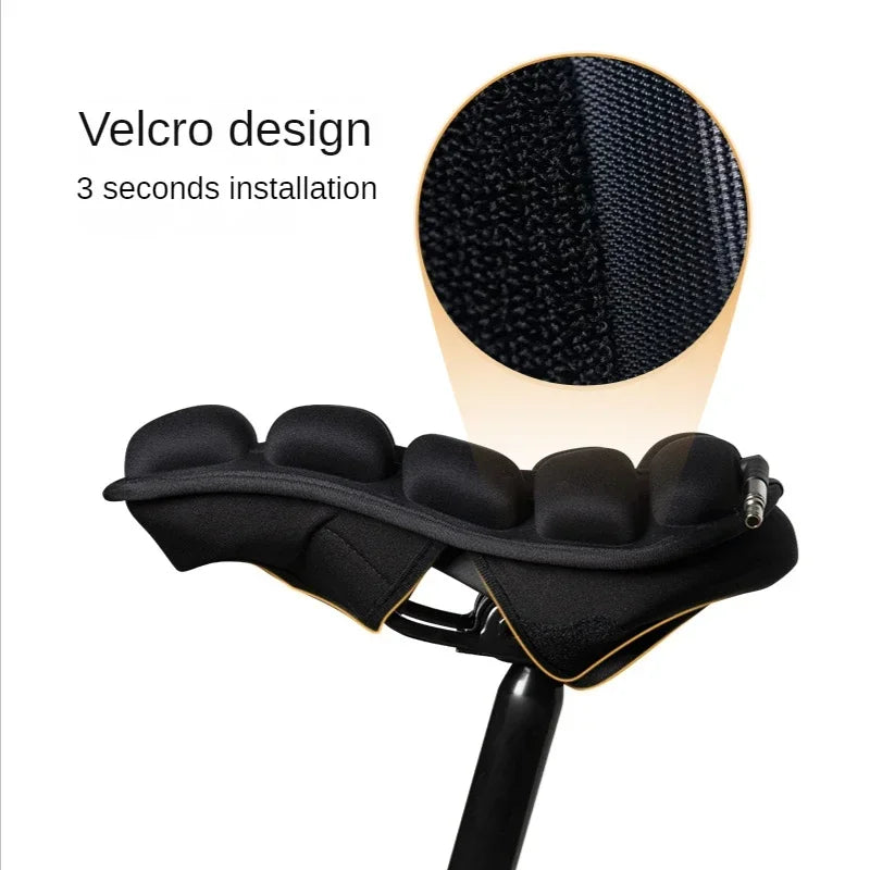 Housse Selle de Vélo Gonflable 3D