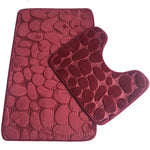 Set de 3 Tapis de Bain Ultra Doux & Antidérapants