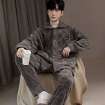 Ensemble de Pyjama en Flanelle CHAUD - Homme