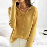 Cardigan à maille pour Femme - Boutons déstructurés
