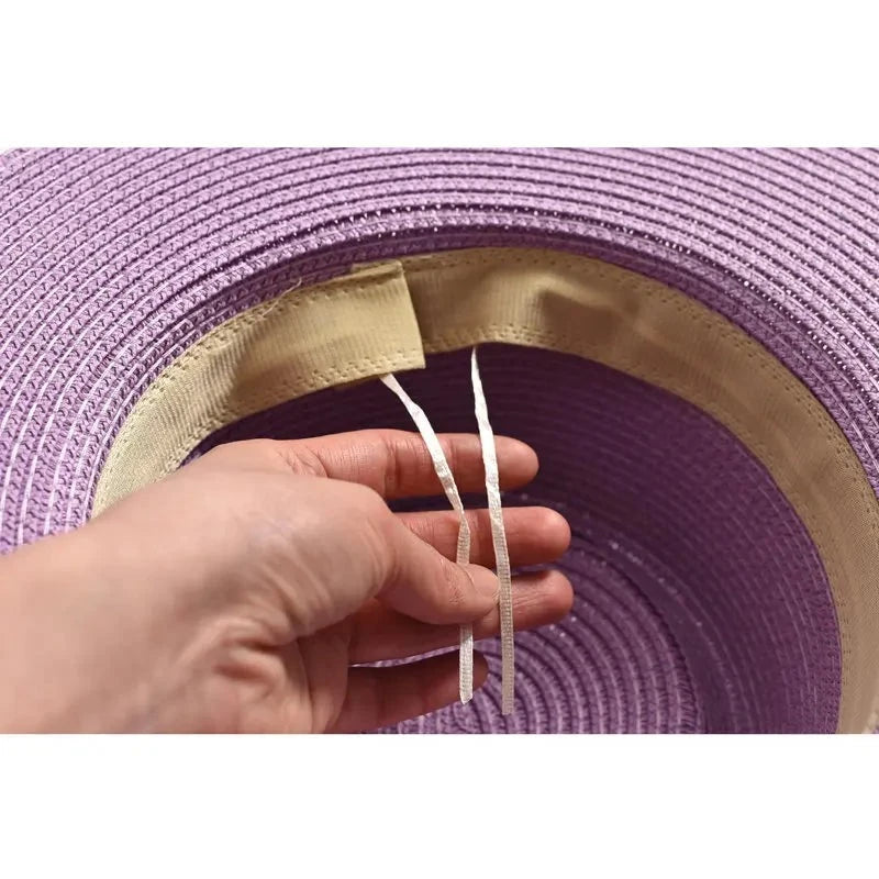 Chapeau de paille chic pour femme