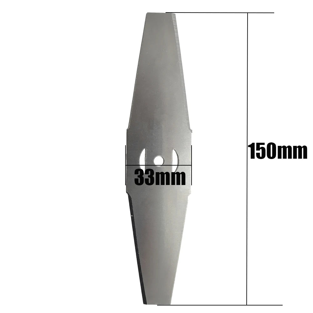 4x Lames Métal 150mm pour Coupe-Herbe & Débroussailleuse + 1 OFFERTE