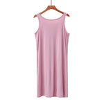 Chemise de nuit en Modal sans manches - Grandes tailles