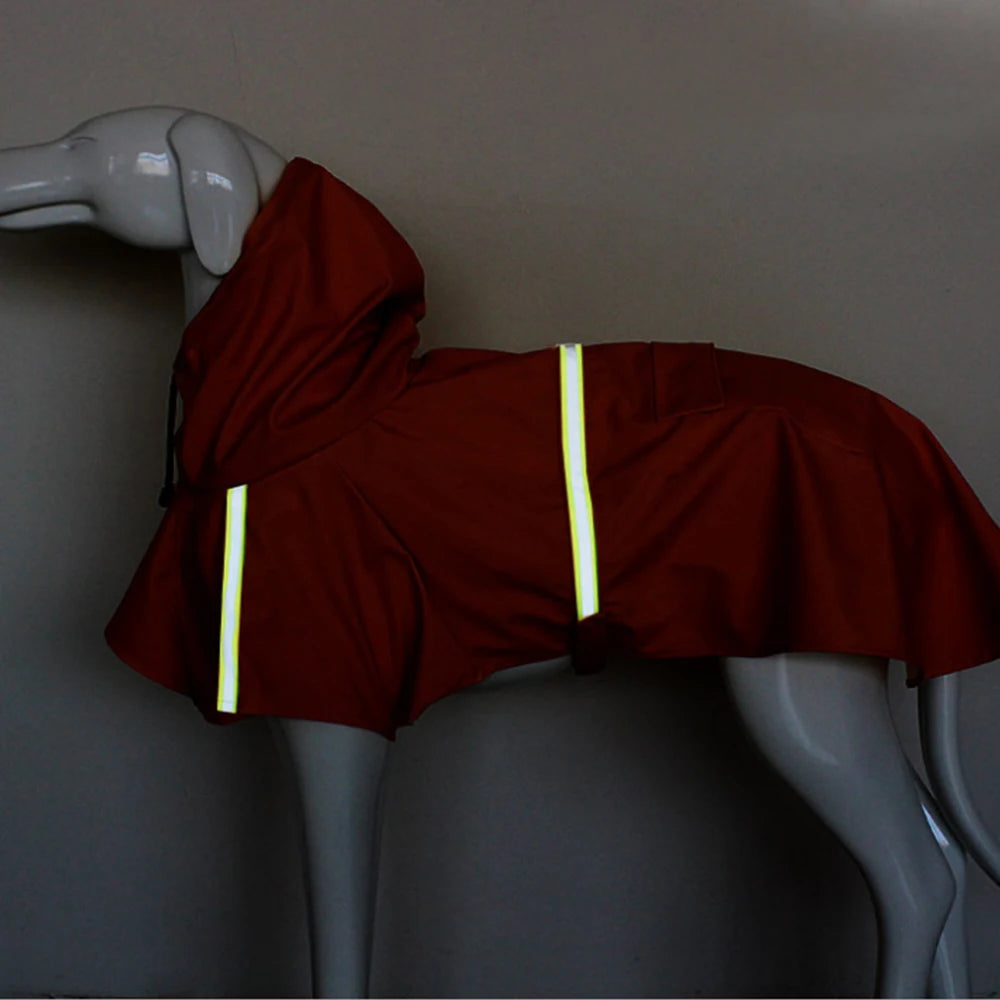 Imperméable Coupe-vent pour Chiens Réflechissant - Jusqu'au 5XL