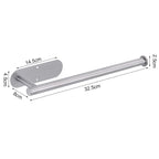 Support Papier Toilette Mural Sans Perçage en Acier Inoxydable - Lot de 2