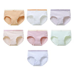 Lot de 7 Culottes légères et Respirantes en Coton avec petit noeud