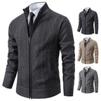 Gilet élégant avec fermeture zip pour homme - automne hiver