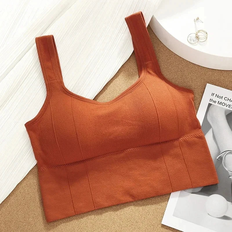 Brassière de Sport Sans Couture Maintien Optimal