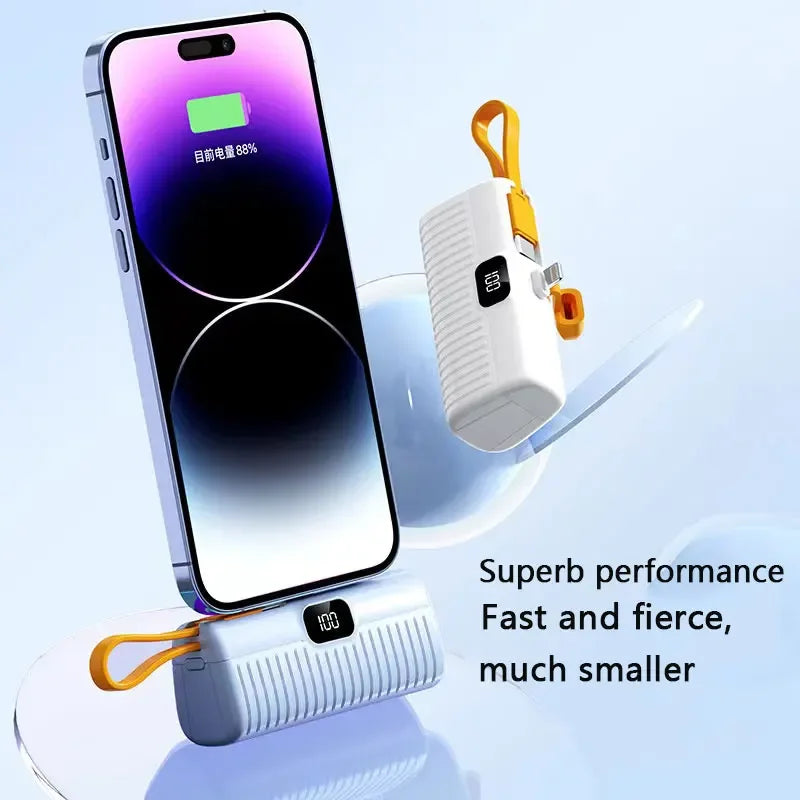 Mini Batterie externe magnétique - Jusqu'à 30000mAh !