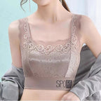 Brassière à dentelle Cache décolleté - sans armatures & sans coutures