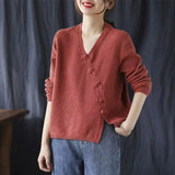 Pull avec maille - Détails petits noeuds