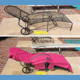 Serviette en microfibre pour transat