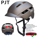 Casque Vélo avec Feu Arrière LED Rechargeable
