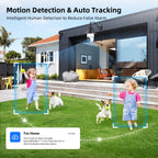 Ampoule Caméra Espion WiFi E27 5MP PTZ — Suivi Auto IA, Zoom 10X