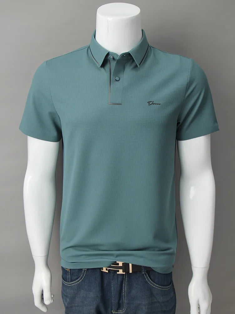 Polo Dino à Manches Courtes pour Homme - Haut de Gamme