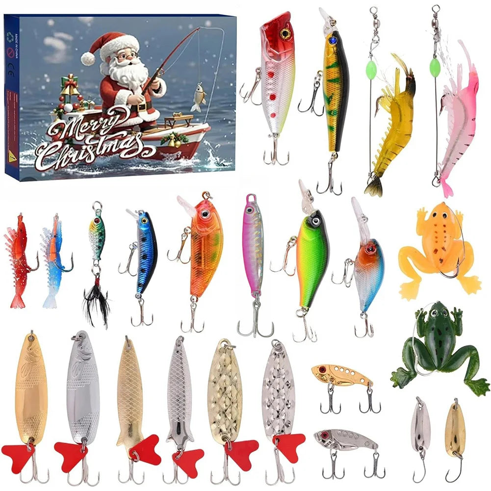 Calendrier de l'Avent pour les Amateurs de Pêche