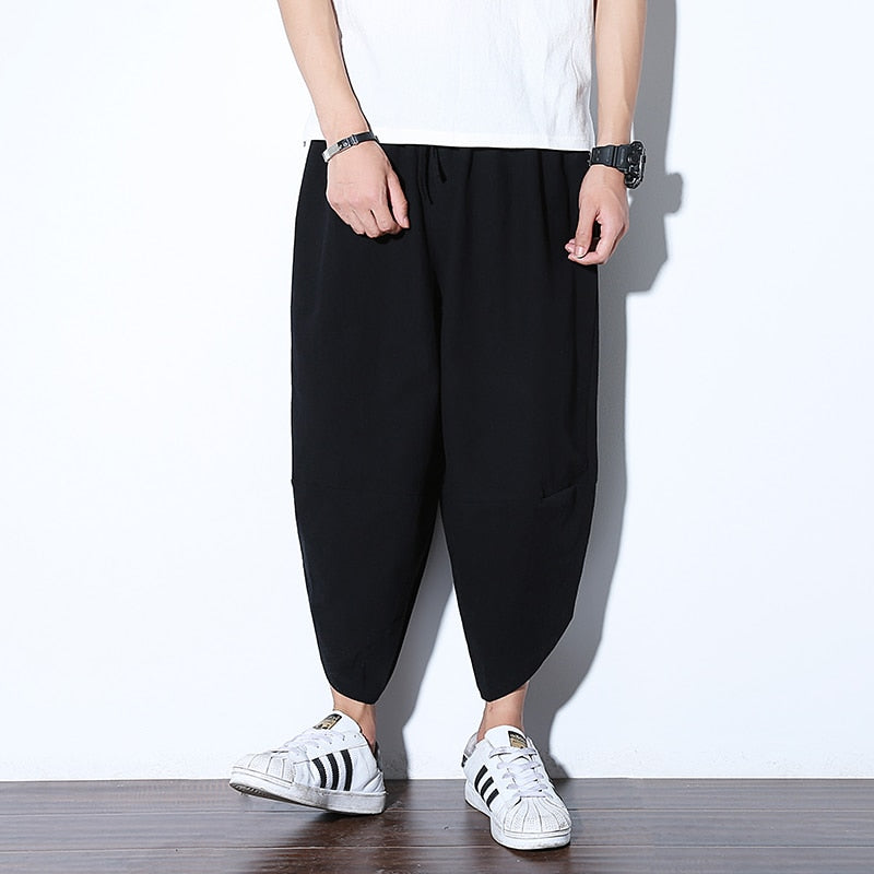 Pantalon croisé Harajuku décontracté