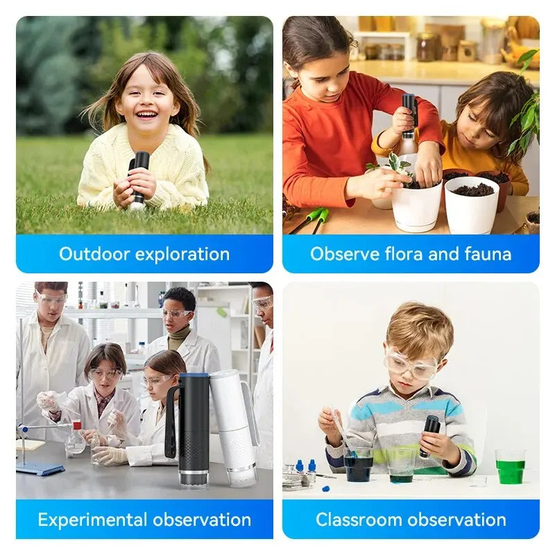 Microscope numérique WiFi connecté