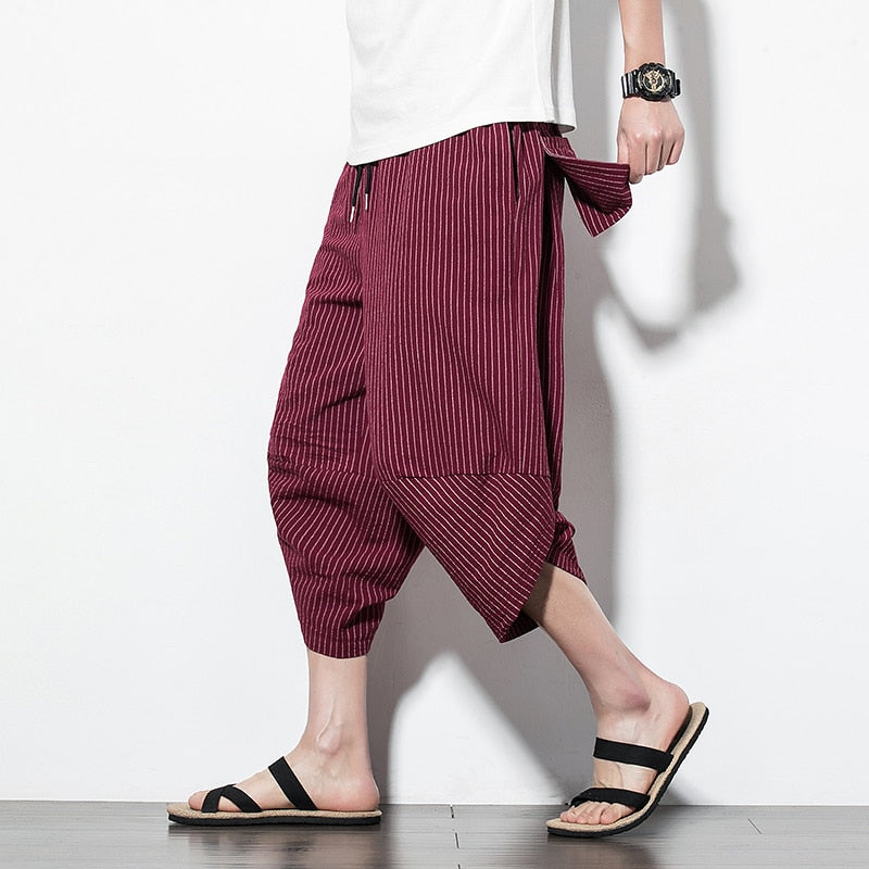 Pantalon croisé Harajuku décontracté