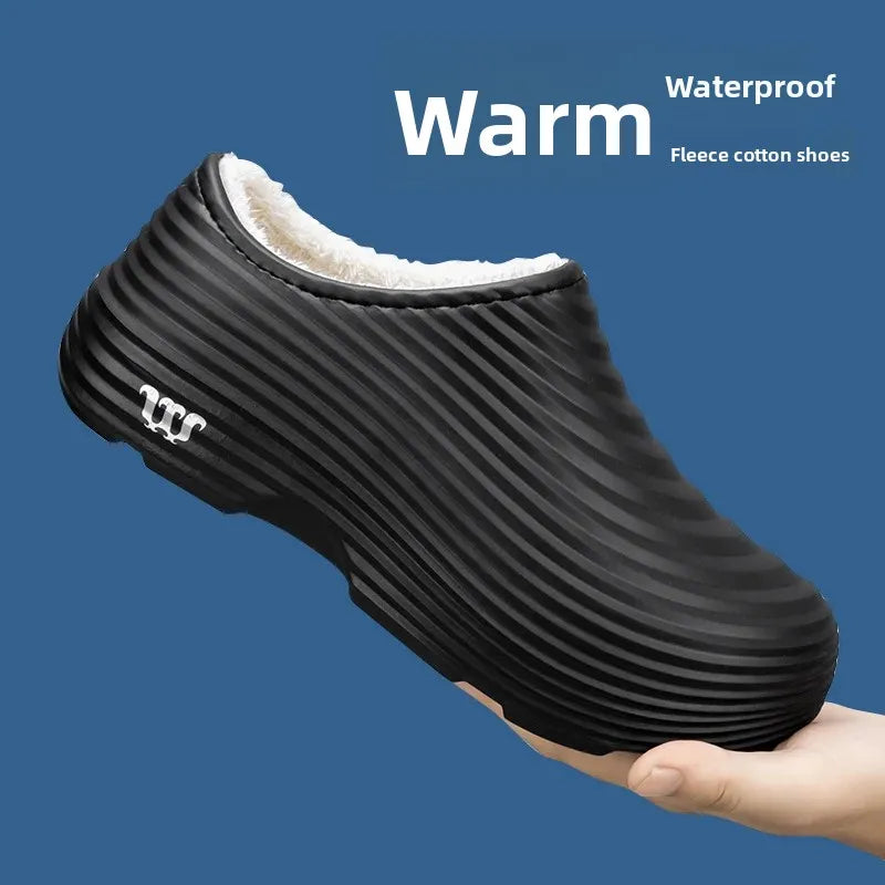 Sabots Imperméables Doublure Polaire pour Homme