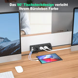 Multiprise Angle 4 Voies avec USB & Type-C