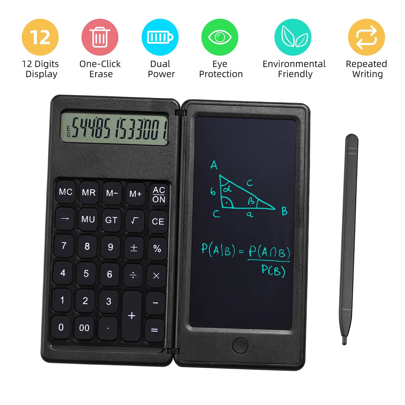 Calculette avec Tablette d'Ecriture