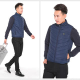 Doudoune sans Manches Chauffante Électrique