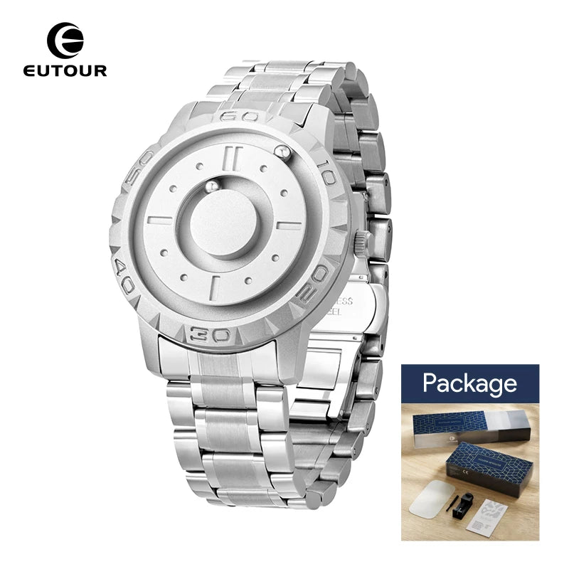 Montre Design TIMELESS avec Billes Magnétiques