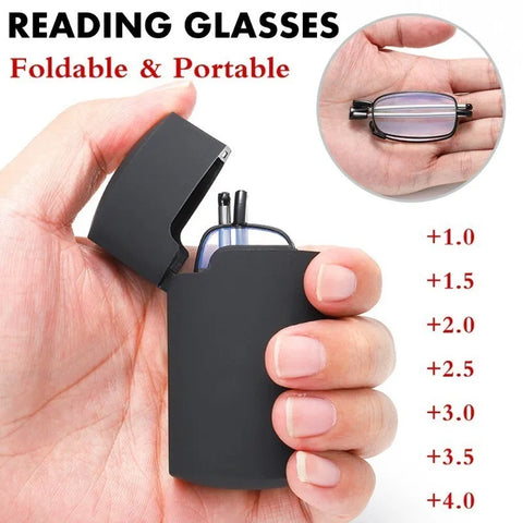 Lunettes de Lecture ULTRA Compactes Pliantes avec Étuit
