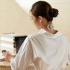 Mini masseur EMS autocollant intelligent et portable
