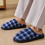 Chaussons Écossais Chauds Motifs à Carreaux