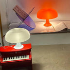 Lampe danoise en forme de champignon - Inspiration années 70