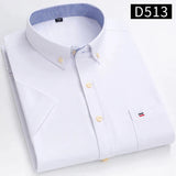 Chemises  à manches courtes pour hommes - 100% coton
