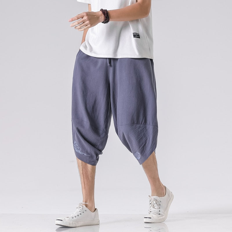 Pantalon croisé Harajuku décontracté